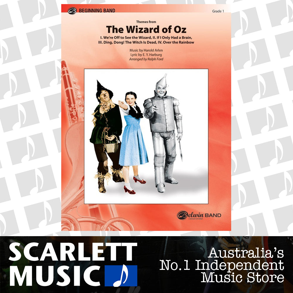 Wizard of Oz Concert Band Grade 1 Conductor Score — view 2