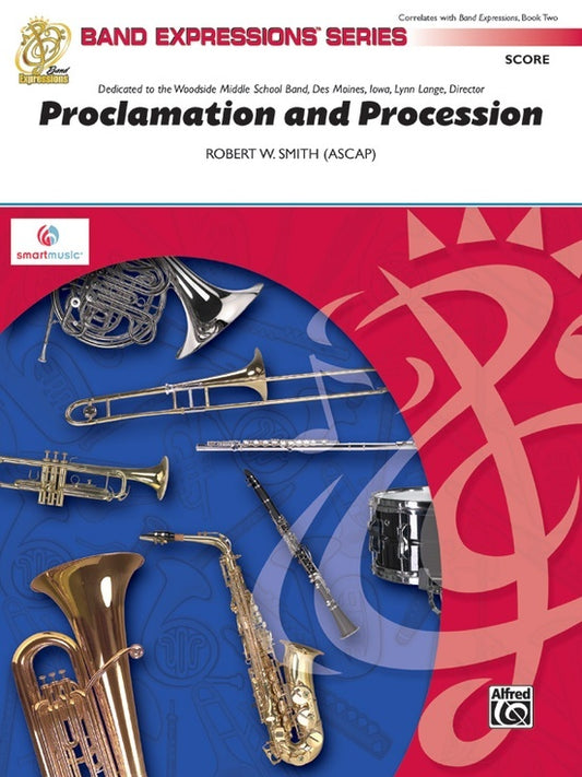 Proclamation & Procession Concert Band Gr 2 Conductor Score