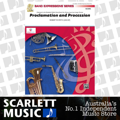 Proclamation & Procession Concert Band Gr 2 Conductor Score — view 2