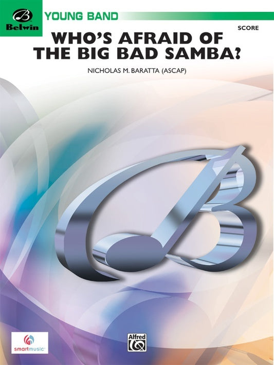 Whos Afraid of the Big Bad Samba Concert Band Sheet Music Grade 2