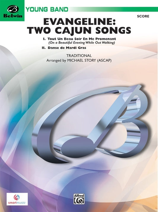 Evangeline Two Cajun Songs Concert Band Gr 2