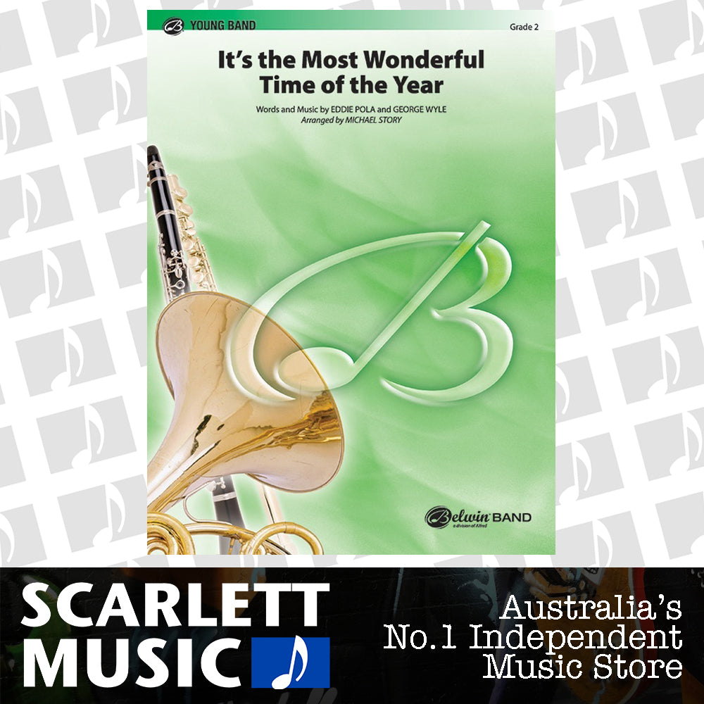 Its The Most Wonderful Time Of The Year Concert Band Gr 2 — view 2