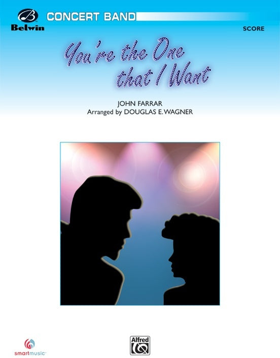 You're the One That I Want Concert Band Sheet Music Grade 3