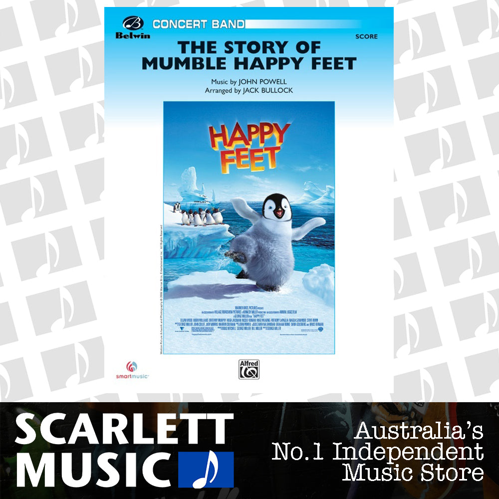 Story of Mumble - Happy Feet Concert Band Sheet Music Grade 3 — view 2