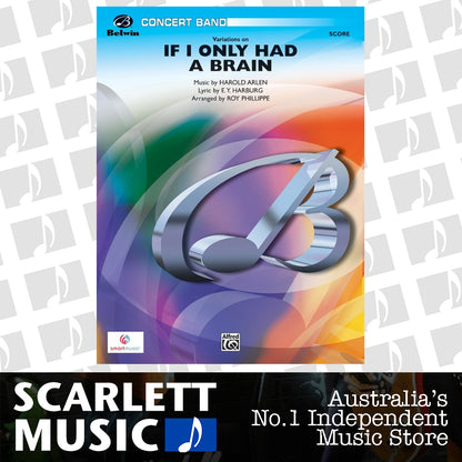 Variations on If I Only Had a Brain for Concert Band Grade 3 — view 2