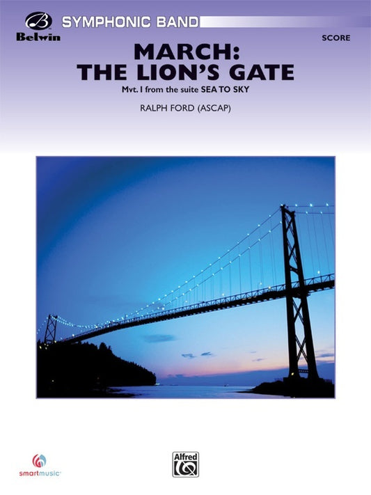 March The Lions Gate Concert Band Gr 4