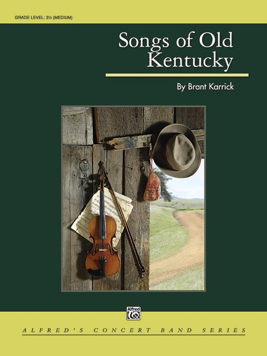 Songs of Old Kentucky Concert Band Sheet Music Grade 3.5