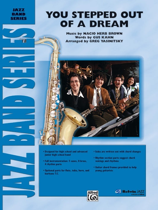You Stepped Out of a Dream Concert Band Sheet Music Grade 3