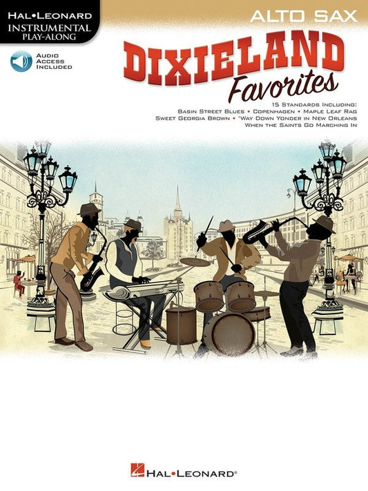 Dixieland Favorites — Alto Sax, Book/Online Audio (Hal Leonard)