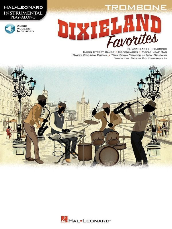 Dixieland Favorites — Trombone, Book/Online Audio (Hal Leonard)