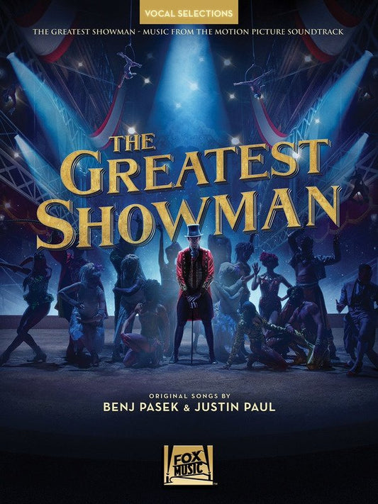The Greatest Showman Piano Vocal Selections Book with 9 Songs by Hal Leonard