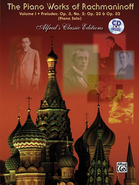 Piano Works Vol 1 Preludes Book/CD Piano