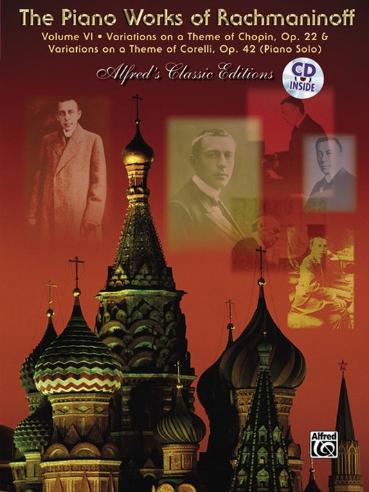Piano Works Vol 6 Variations Book/CD