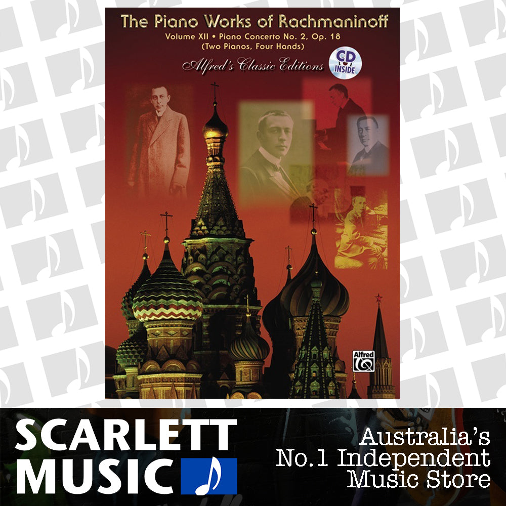 Piano Works Vol 12 Concerto No 2 Op 18 Book/CD — view 2