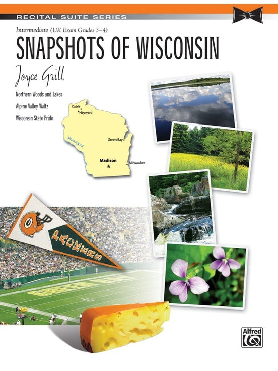 Snapshots of Wisconsin Piano Sheet Music