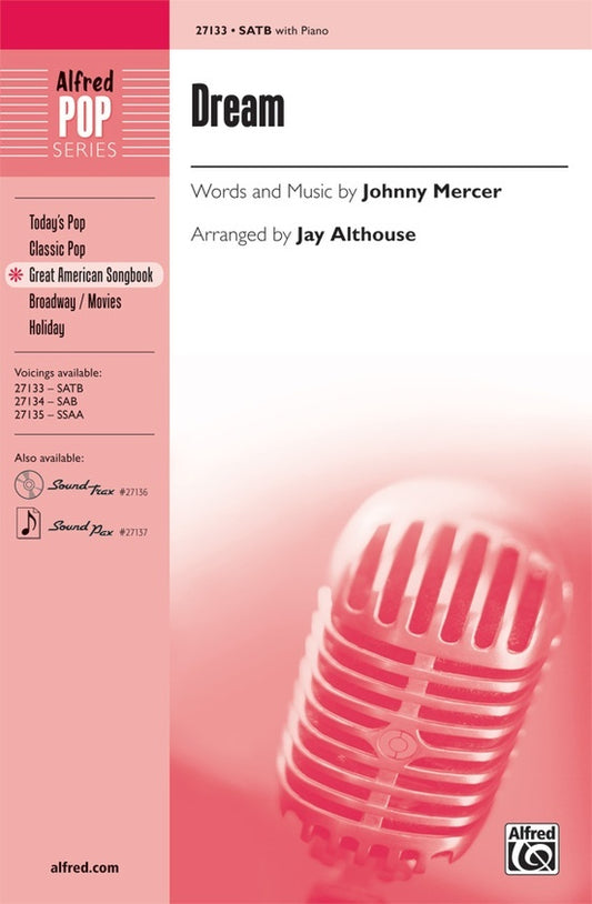 Dream SATB Arr Althouse