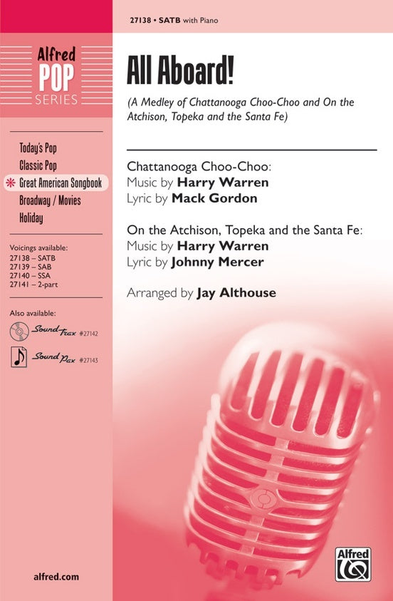 All Aboard Medley SATB Choral Sheet Music