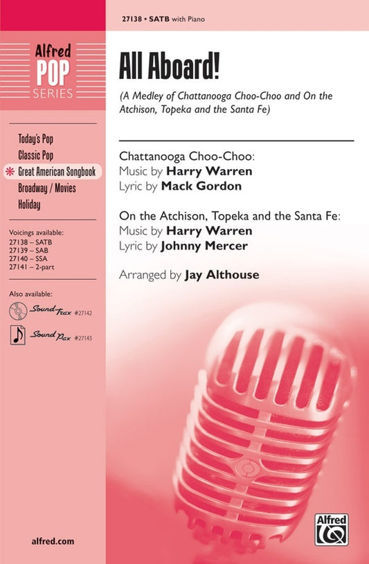 All Aboard Medley SATB Choral Sheet Music