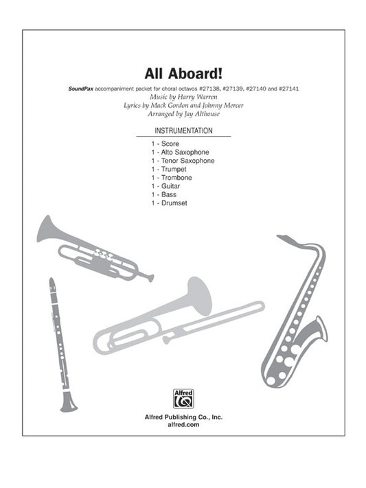 All Aboard Medley SoundPax Choral Sheet Music