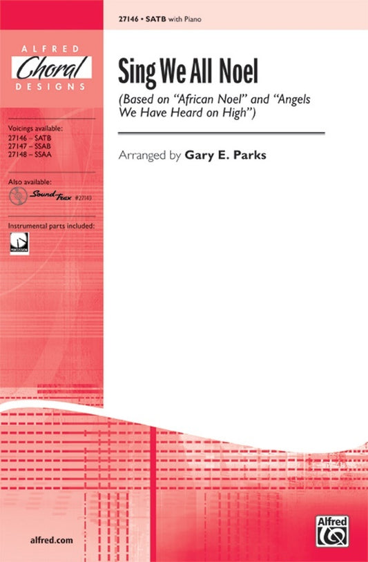 Sing We All Noel SATB Choral Sheet Music