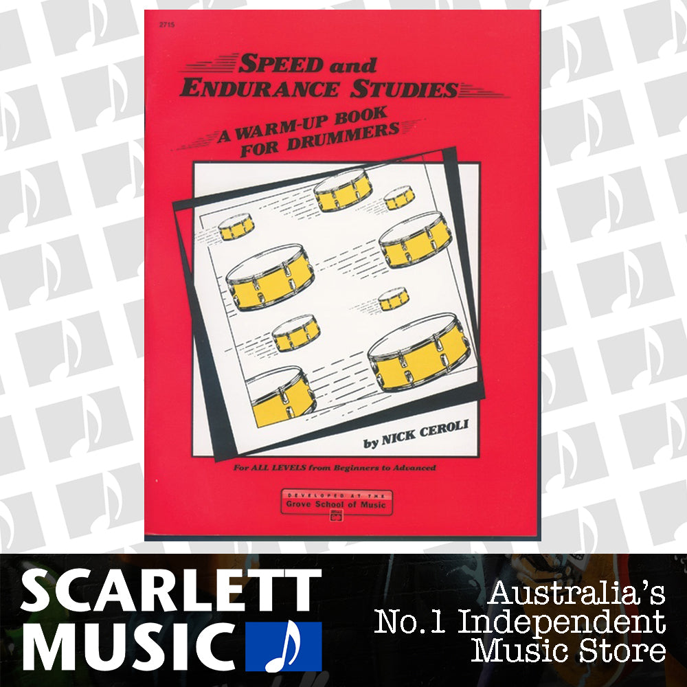 Speed and Endurance Studies Drum - Percussion Sheet Music for Drummers — view 2