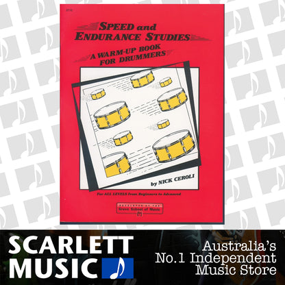 Speed and Endurance Studies Drum - Percussion Sheet Music for Drummers — view 2