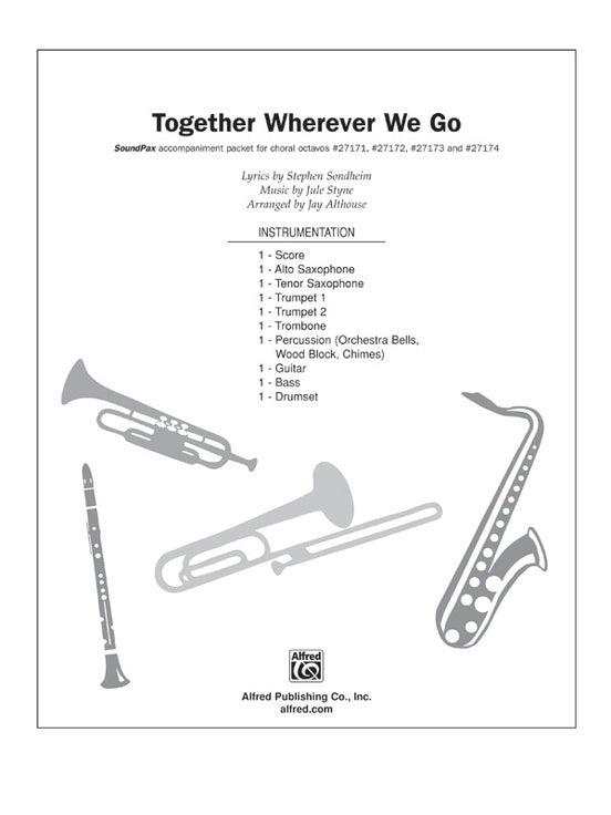 Together Wherever We Go S/PAX Choral Sheet Music