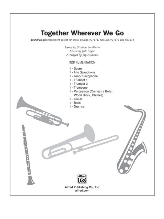 Together Wherever We Go S/PAX Choral Sheet Music