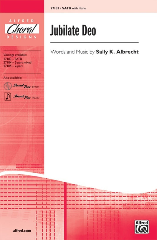 Jubilate Deo SATB/Piano