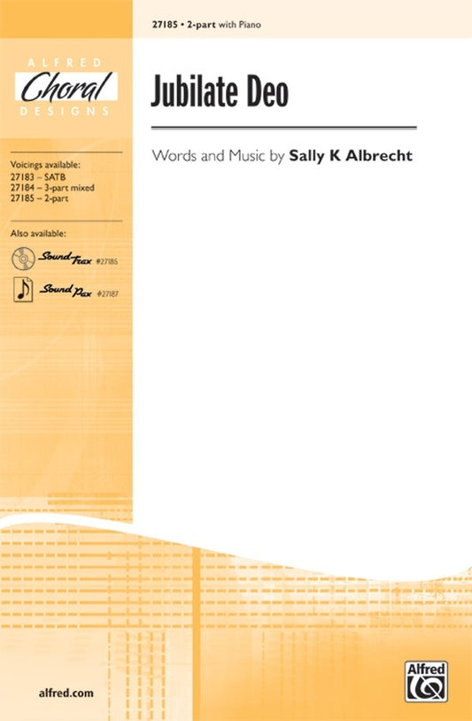 Jubilate Deo 2 Part/Piano
