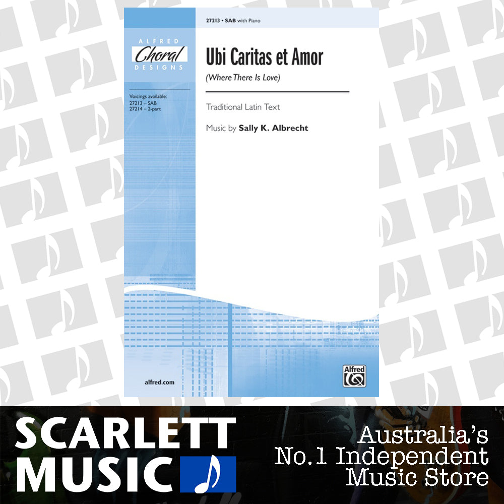 Ubi Caritas Et Amor (Where There Is Love) SAB — view 2