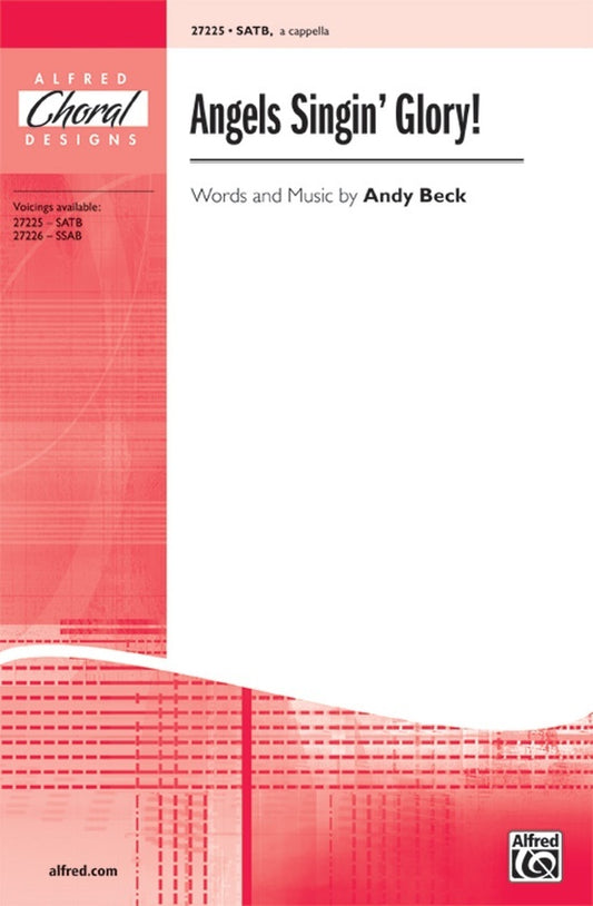 Angels Singin Glory SATB Choral Sheet Music