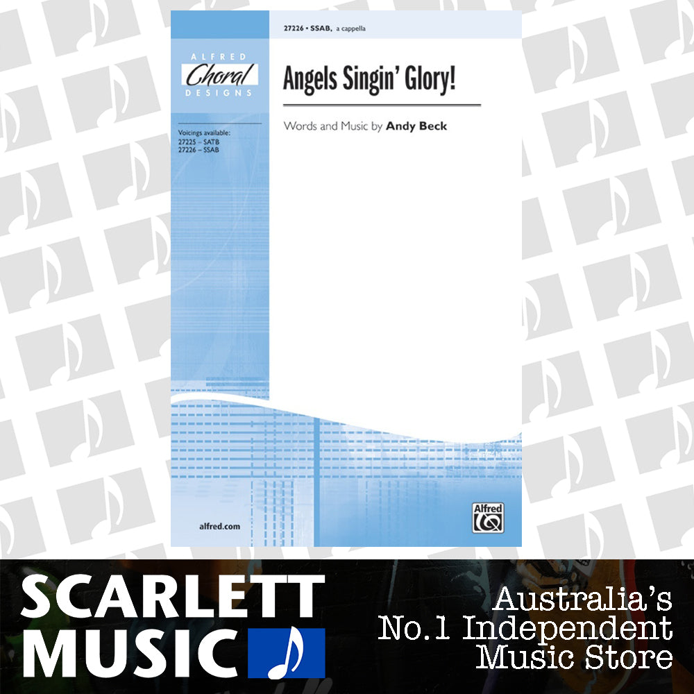 Angels Singin Glory SSAB - Choral Sheet Music — view 2