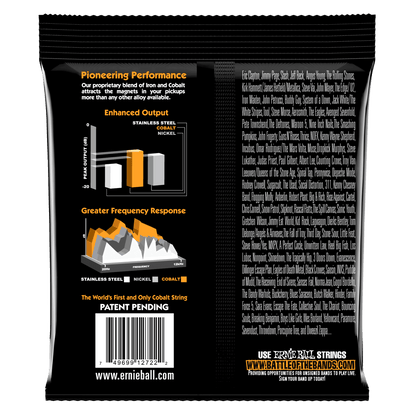 Ernie Ball Hybrid Slinky Cobalt Electric Guitar Strings, 9-46 Gauge — view 2