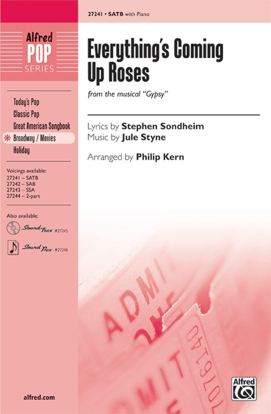 Everythings Coming Up Roses SATB
