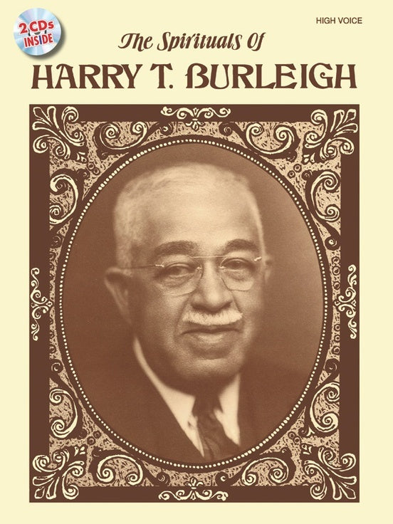 Spirituals of Harry T. Burleigh High Vocal Sheet Music Book/CD