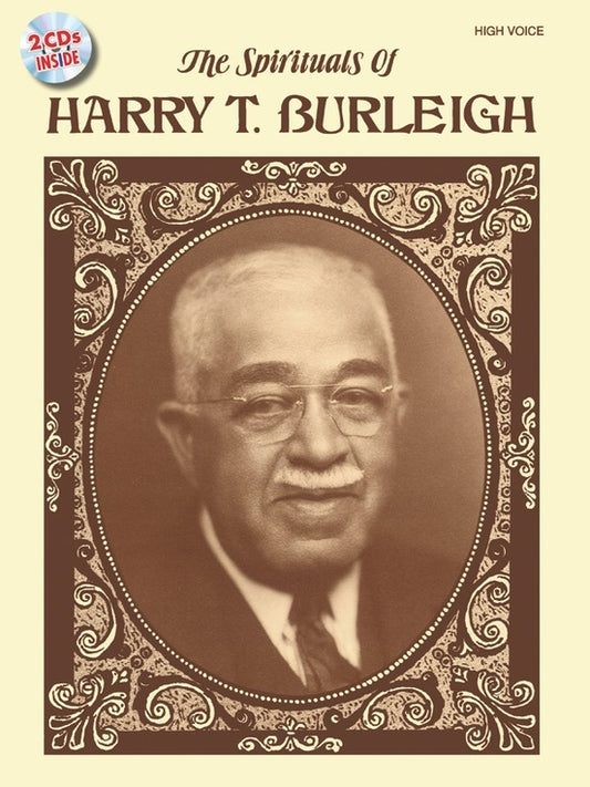 Spirituals of Harry T. Burleigh High Vocal Sheet Music Book/CD