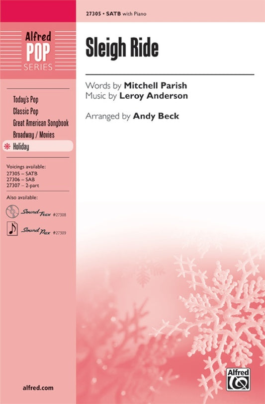 Sleigh Ride SATB Choral Sheet Music
