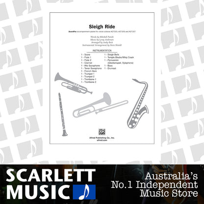 Sleigh Ride SoundPax Choral Accompaniment Sheet Music — view 2