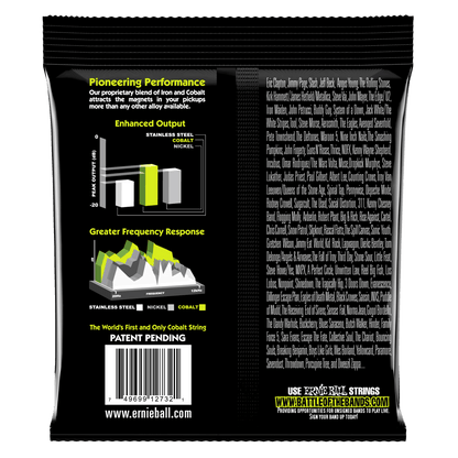 Ernie Ball Regular Slinky Cobalt Electric Bass Strings, 50-105 Gauge — view 2