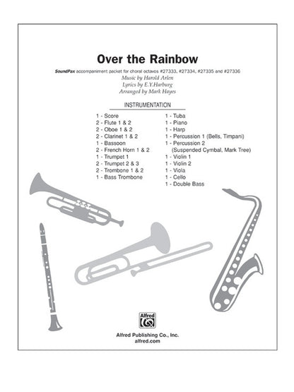 Over The Rainbow Choral Soundpax