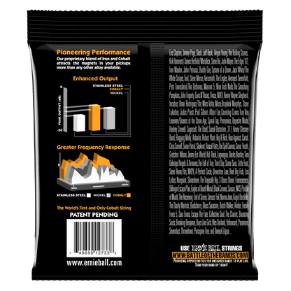 Ernie Ball Hybrid Slinky Cobalt Electric Bass Strings, 45-105 Gauge — view 2