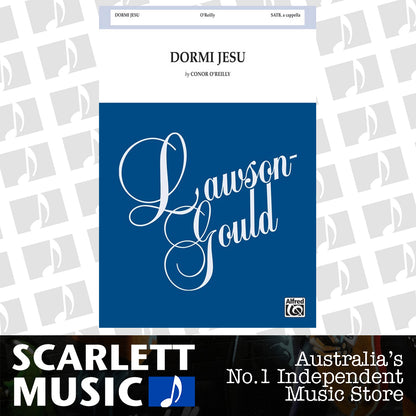 Dormi Jesu SATB — view 2