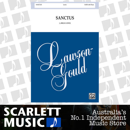 Sanctus SATB — view 2
