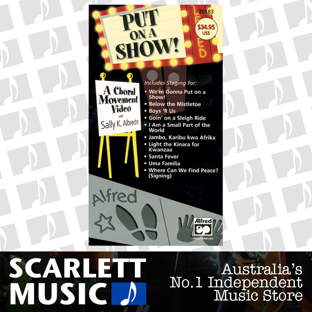 Put On A Show DVD — view 2