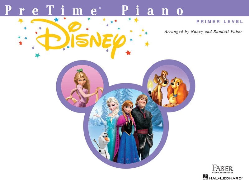 PreTime Piano Disney — Primer Level, arr. Nancy Faber (Faber Piano Adventures)