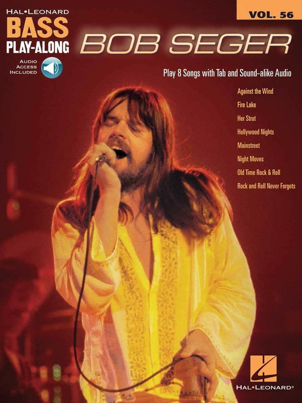 Bob Seger Bass Playalong V56 Book/Online Audio — view 2