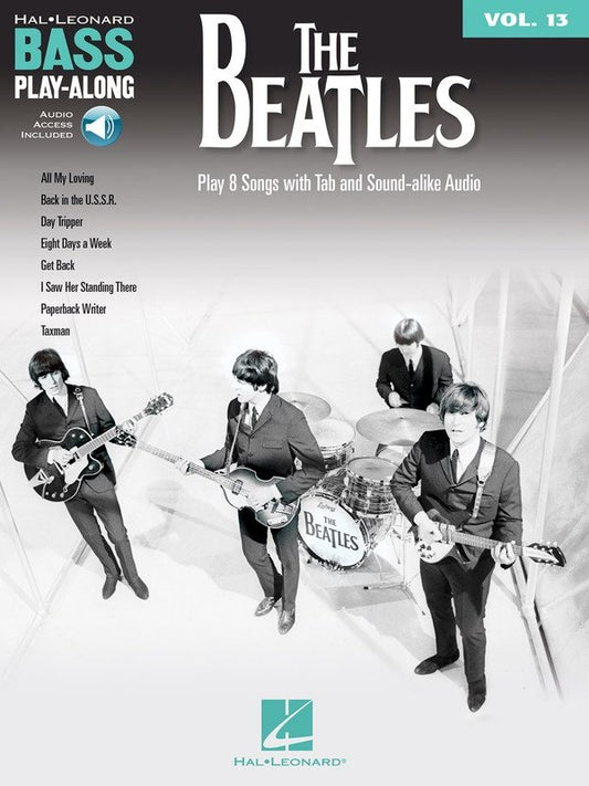 The Beatles Bass Play-Along Vol. 13 — Book/Online Audio (Hal Leonard)