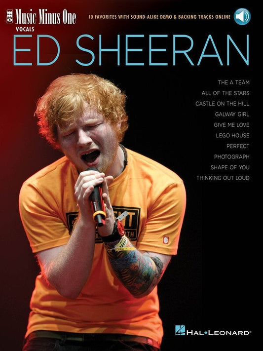 Ed Sheeran — Music Minus One — Book/Online Audio (Music Minus One)