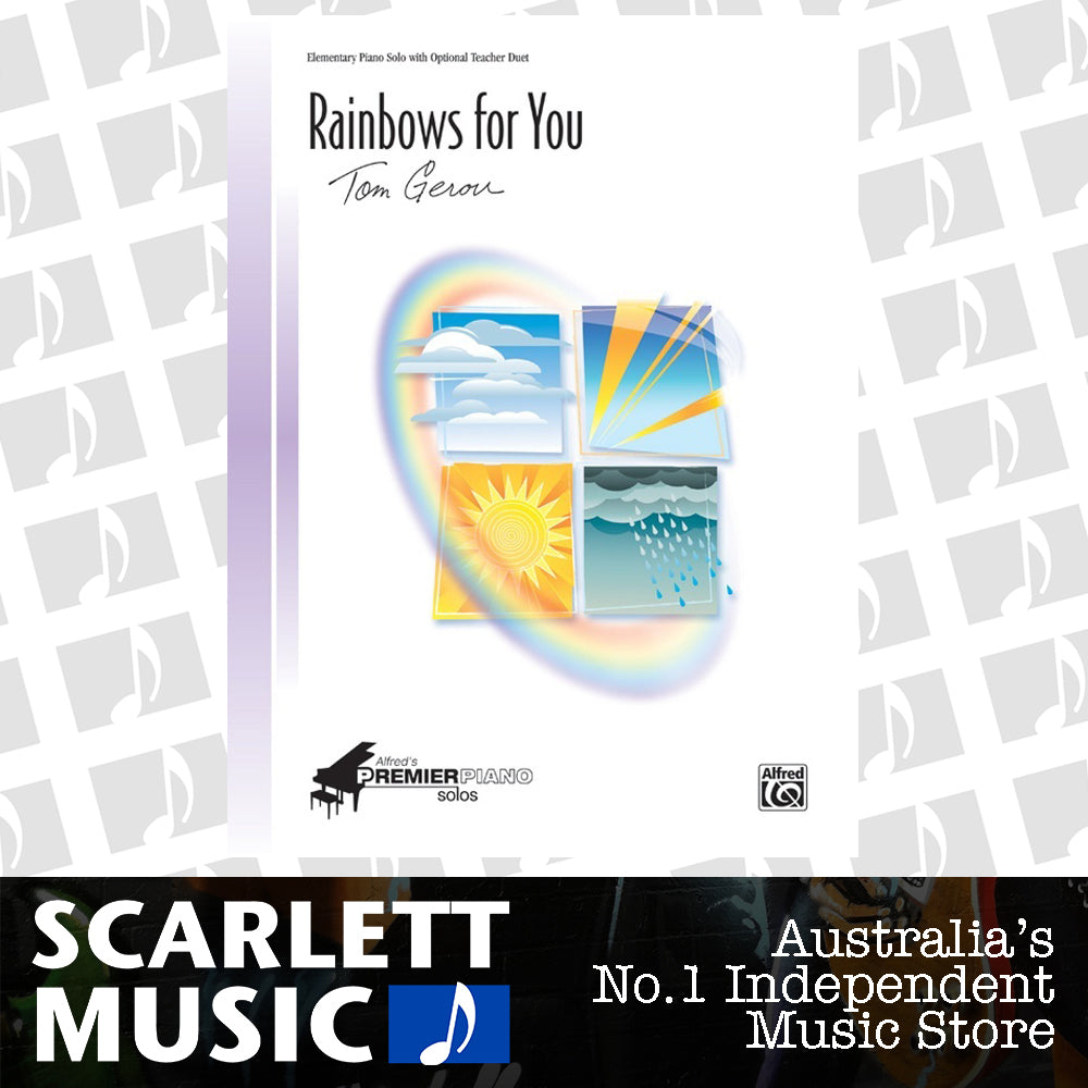 Rainbows For You Elementary Piano Solo — view 2